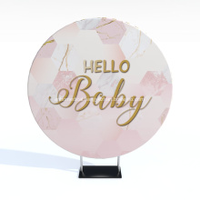 Baby Boy Circle Booth Backdrop Stand frame